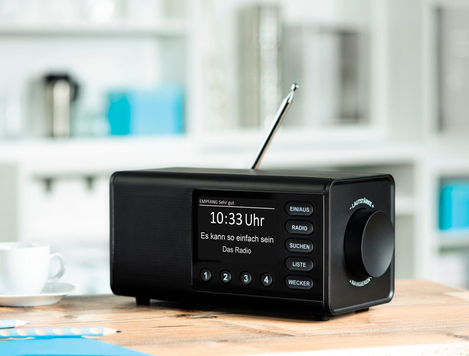 HAMA Radio numérique DAB+/ FM DR1000 Noir (00054897)