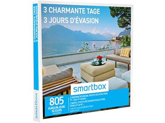 SMARTBOX 3 jours de luxe - Coffret cadeau