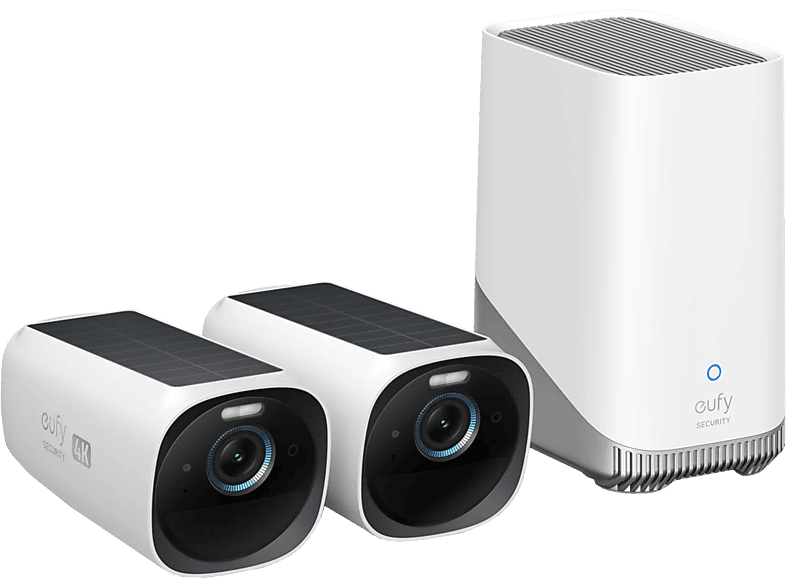 Eufy Beveiligingscamera Cam 3 S330 4k 2+1 Kit (t88713w1)