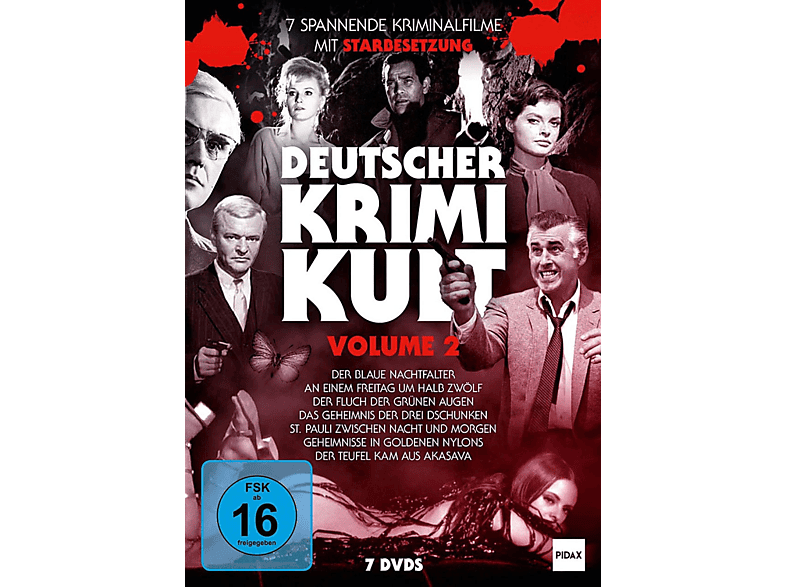 Deutscher Krimi-Kult,Vol.2 DVD (FSK: 16)