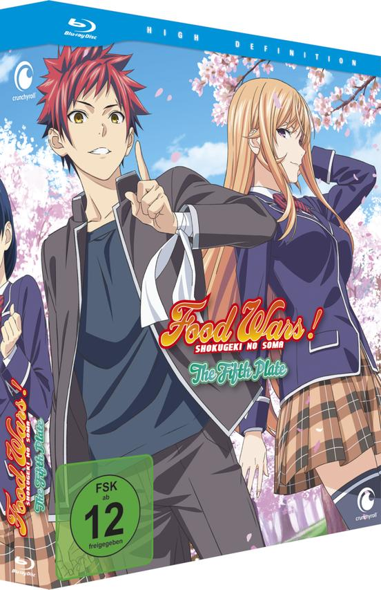 Food Wars! Plate 5. - The Blu-ray Fifth Staffel