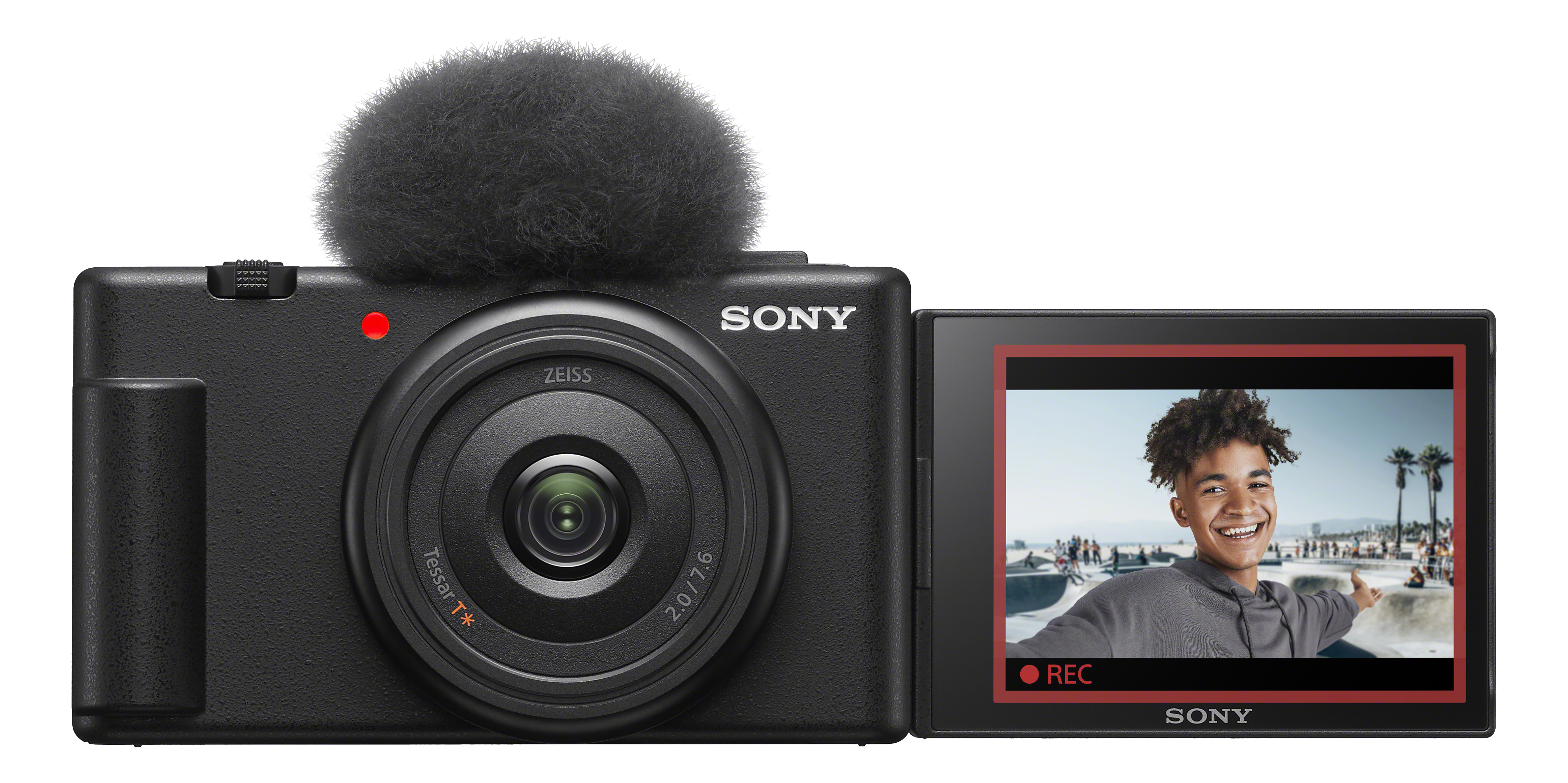 SONY ZV-1F | Kompaktkamera Schwarz | MediaMarkt