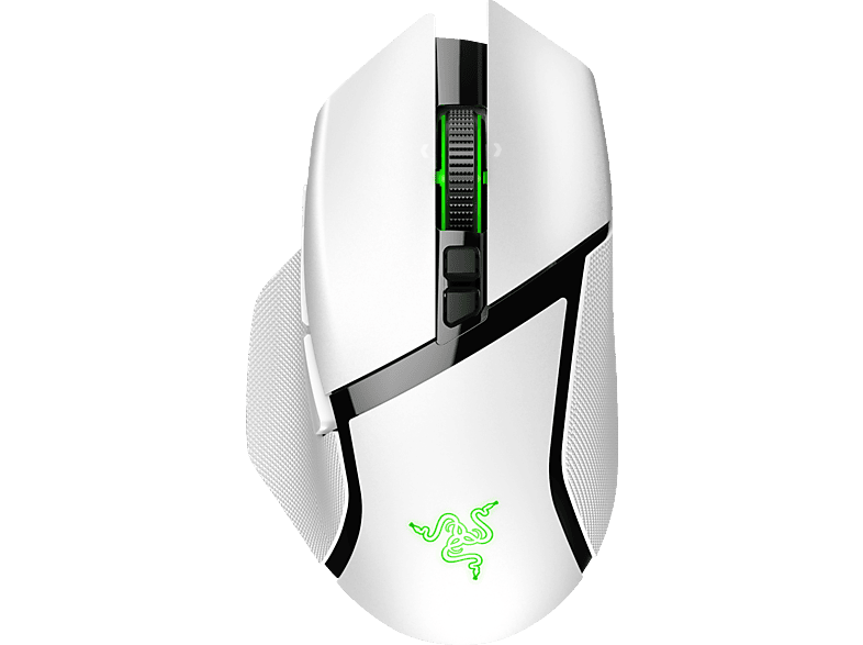 RAZER Basilisk V3 Pro Gaming Maus, Mercury Weiß