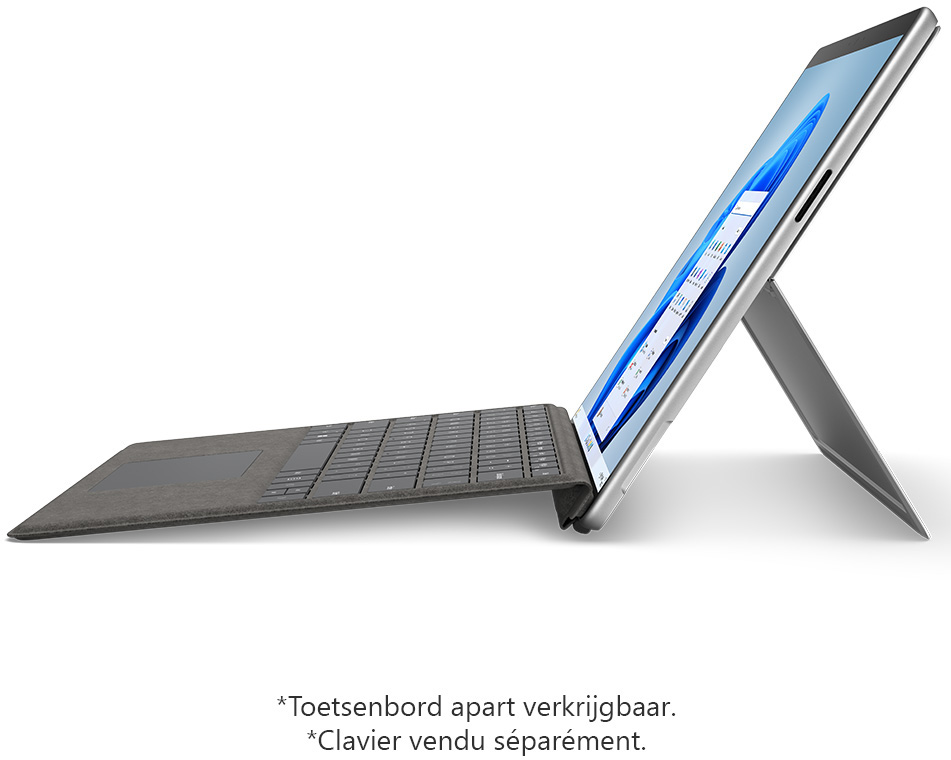 MICROSOFT Surface Pro 9 Intel Core i7-1255U 512 GB 16 GB RAM Wi-Fi Platinum (QIX-00004)