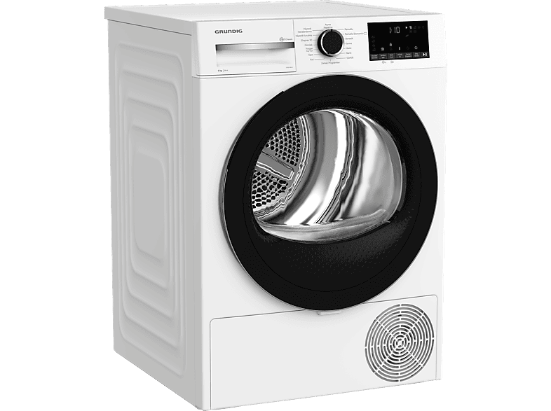 Grundig Gpdh 9634 E Enerji Sınıfı 9 Kg Isı Pompalı Kurutma Makinesi Beyaz