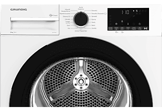 GRUNDIG GPDH 9634 A++ Enerji Sınıfı 9 Kg Isı Pompalı Kurutma Makinesi Beyaz_5