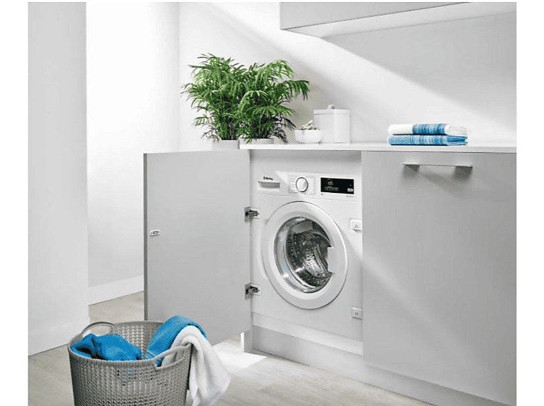 Lavadora integrable Balay 3TI987B, 8kg, 1400rpm, clase C, 62 kWh/100 ciclos, 66dB, blanco – imagen 2