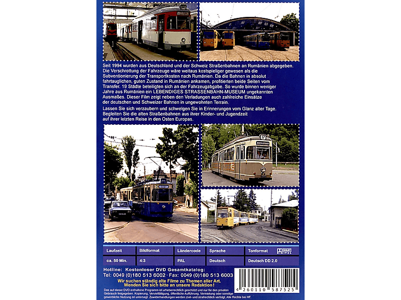 Thumbnail - Deutsche Straßenbahnen in Rumänien (Teil 2) DVD