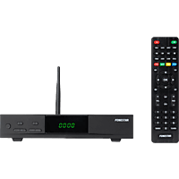 Receptor TDT y | Fonestar Full HD, DVB-S2 (TDT2), PVR, WiFi, HDMI, RCA, USB, Negro