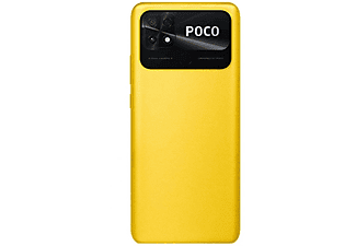 Móvil - POCO C40, Amarillo POCO, 64 GB, 4 GB RAM, 6.71" HD+, Procesador JLQ JR510 2.0 GHz, 6000 mAh, Android