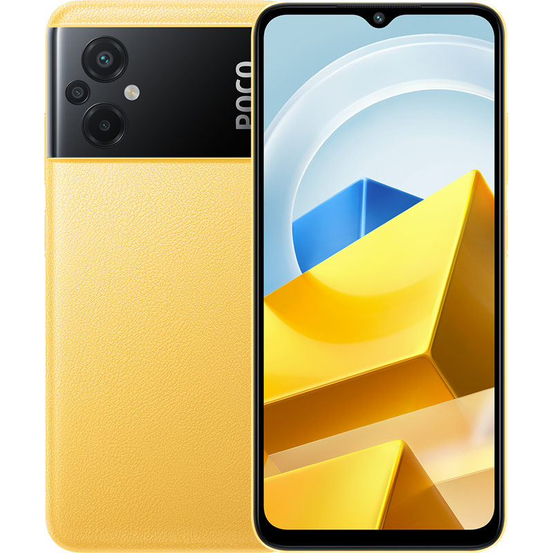 Poco M5 Amarillo 128 gb 4 ram 6.58 full hd+ mediatek helio g99 5000 12844gye 1284gb