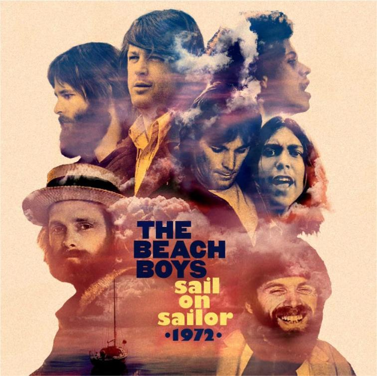 A Beach Boys album borítója: arcok kollázsa. A cím fehér, az év 1972.