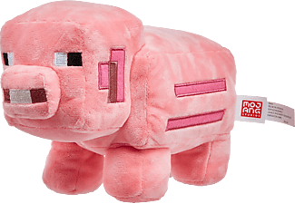 MATTEL Minecraft : cochon - Peluche (Rose)
