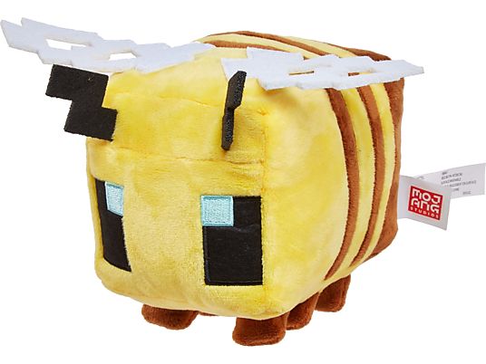 MATTEL Minecraft: Biene - Plüschfigur (Gelb)