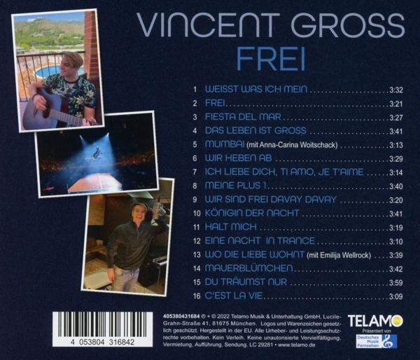 Vincent Gross - - Frei (CD)