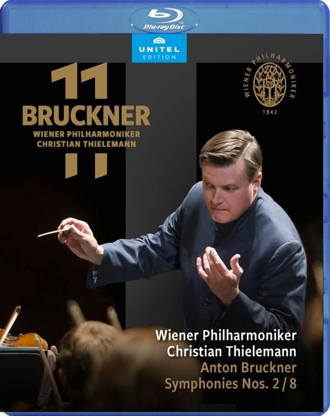 And Christian Thielemann - 8 Symphonies Philharmoniker Nos.2 (Blu-ray) Wiener -