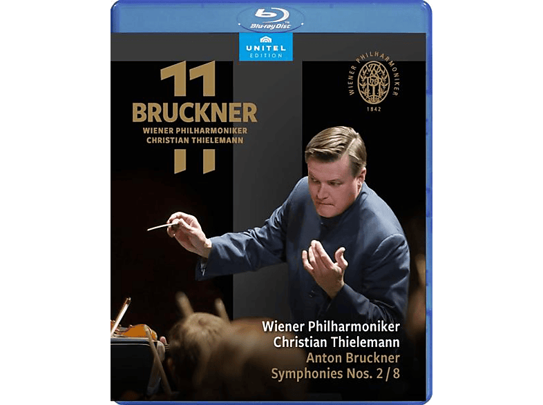 Nos.2 - Philharmoniker And Christian Symphonies Wiener - 8 Thielemann (Blu-ray)