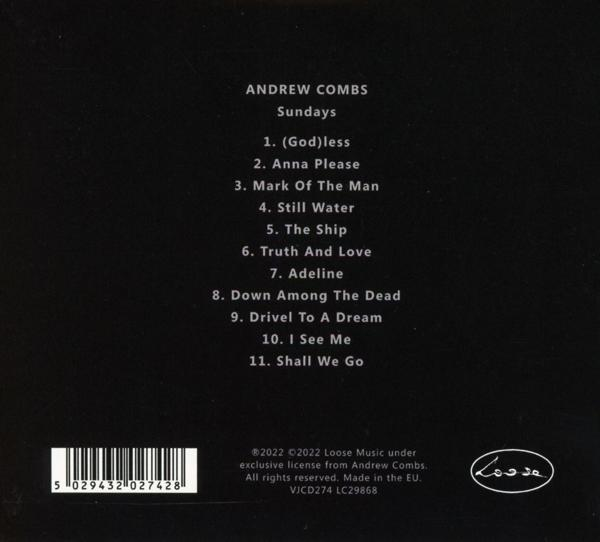 Andrew Combs - Sundays  - (CD)