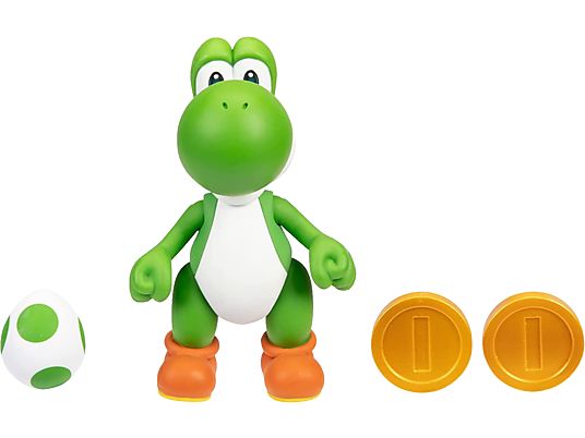 JAKKS PACIFIC Nintendo : Yoshi avec des pièces - Figurine de collection (Multicolore)