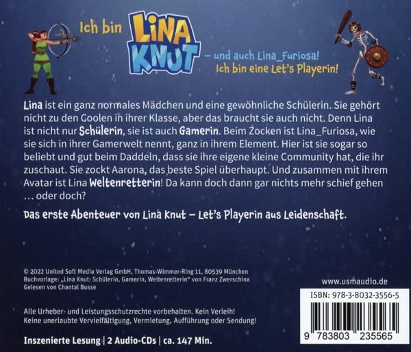 Knut (CD) CD Zwerschina - Hörbuch) - Lina (Das Franz
