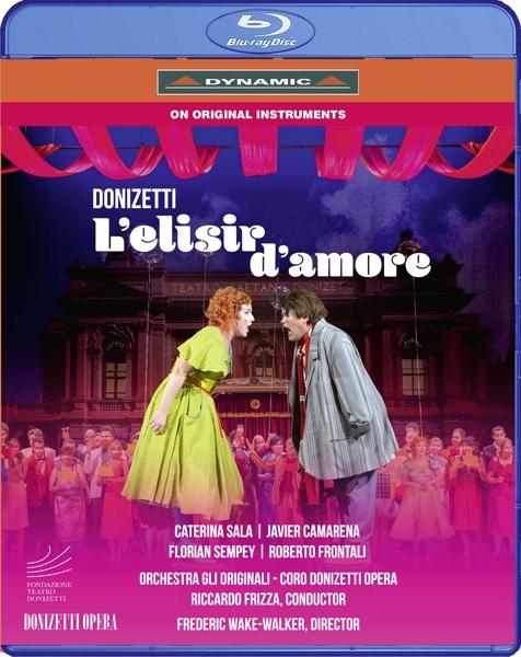 L\'elisir Originali/+ - d\'amore - Sala/Camarena/Sempey/Frizza/Gli (Blu-ray)