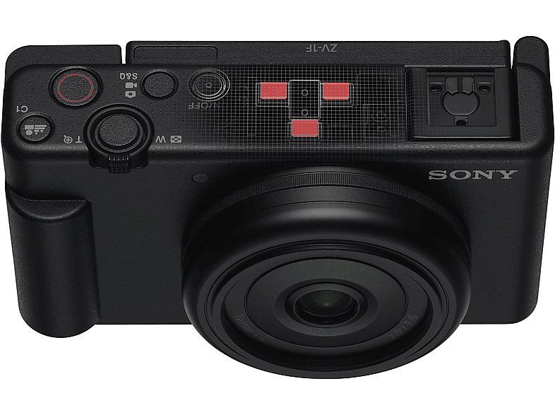 Sony Kompaktkamera ZV-1F für Vlogging, 20.1MP, 1 Zoll Sensor, f2.0, 4K30p, 16B/s, 3 Zoll Touch LCD, Schwarz — Foto 4 von 5
