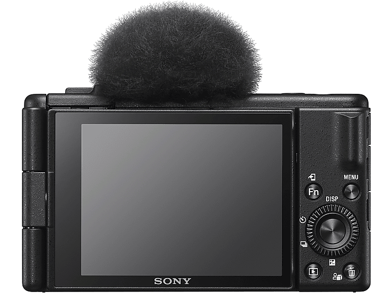 Sony Kompaktkamera ZV-1F für Vlogging, 20.1MP, 1 Zoll Sensor, f2.0, 4K30p, 16B/s, 3 Zoll Touch LCD, Schwarz — Foto 2 von 5