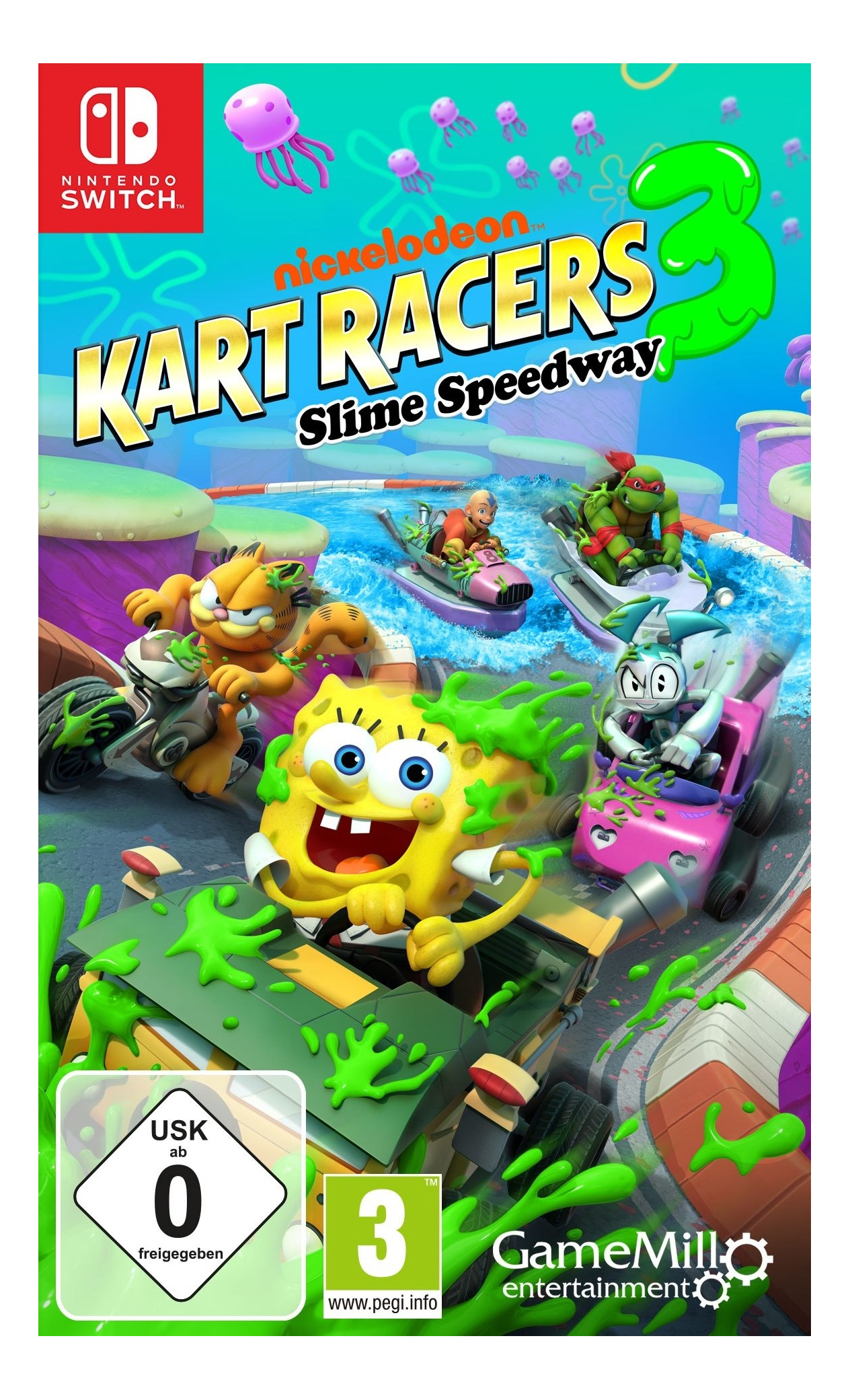 Nickelodeon Kart Racers 3: Slime Speedway - Nintendo Switch - tedesco