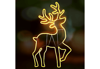 CHRISTMAS LIGHTING kültéri szarvas neon-light, 94x56cm (NEON 4)