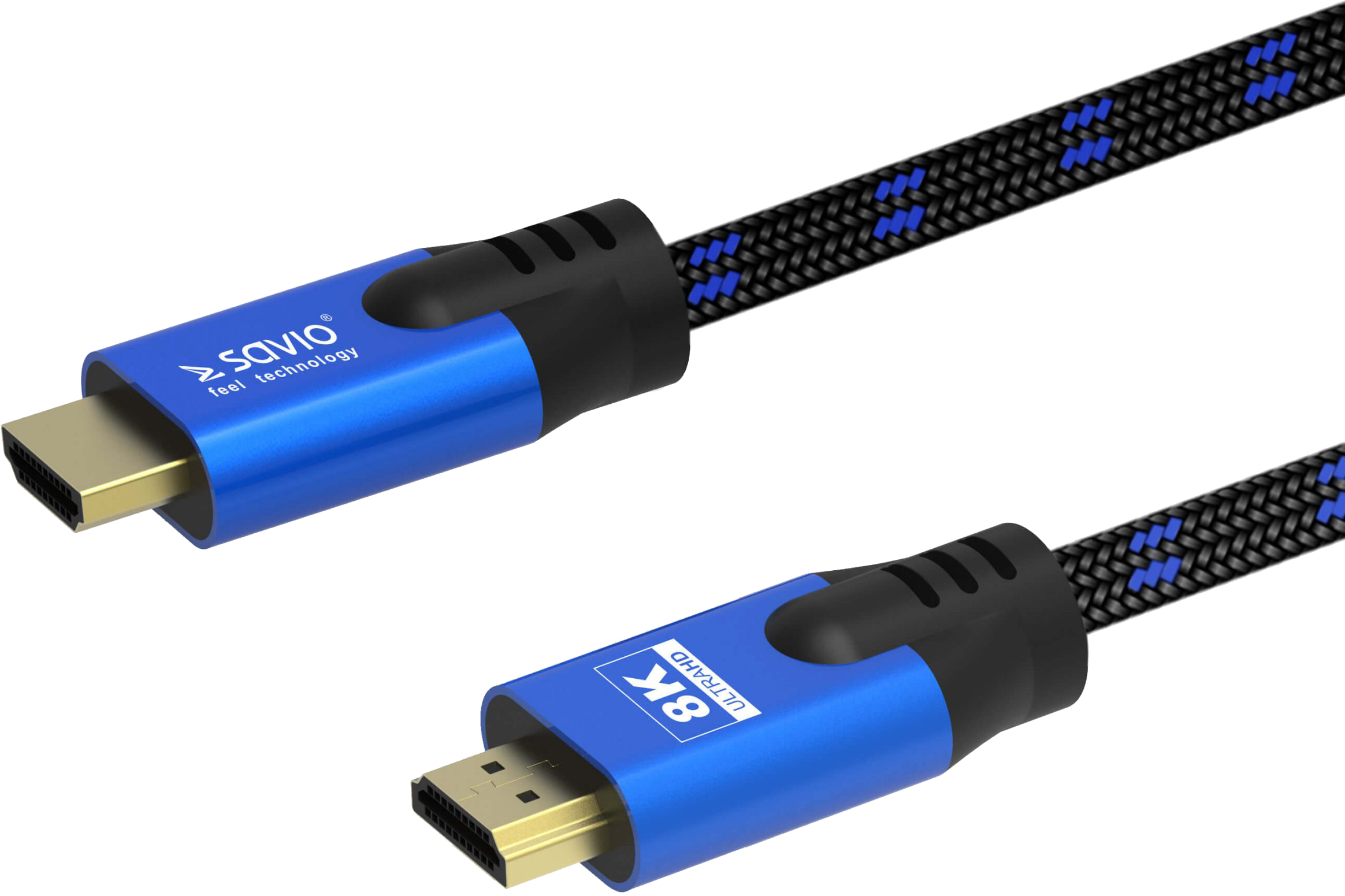 SAVIO HDMI v2.1 összekötő kábel, 8K, 3 méter (CL-143)