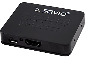SAVIO HDMI v1.4 elosztó, 1x bemenet, 2x kimenet (CL-93)