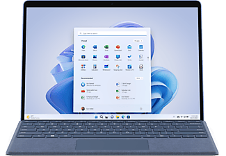 MICROSOFT Surface Pro 9, i5-1235U, 8GB RAM, 256GB SSD, 13 Zoll Touch 2K, Win11, Saphir