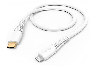 HAMA FIC E3 lightning -USB Type-C kábel, 1,5 méter, fehér (201603)