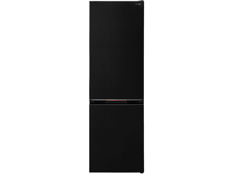 SHARP SJ-BB05DTXKE-EU Kühlgefrierkombination (E, 224 kWh, 1800 mm hoch, Dark Inox Look) | Freistehende Kühl-Gefrierkombination