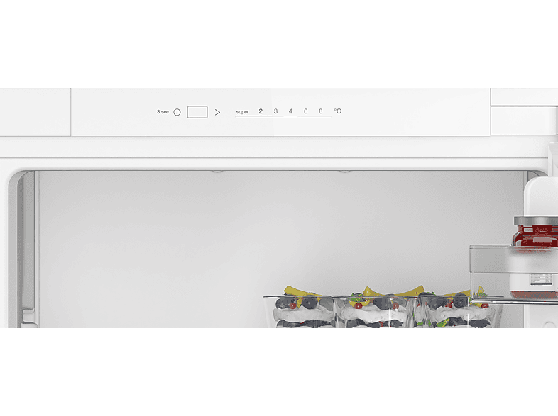 Siemens KI21RNSE0 Kühlschrank, Schlepptürtechnik (E, 874 mm hoch, Weiß, 136 l) — Foto 3 von 5