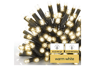 EMOS kültériProfi LED sorolható füzér, villogó jégcsapok, 3 méter, 50 LED, meleg fehér (D2CW03) ()