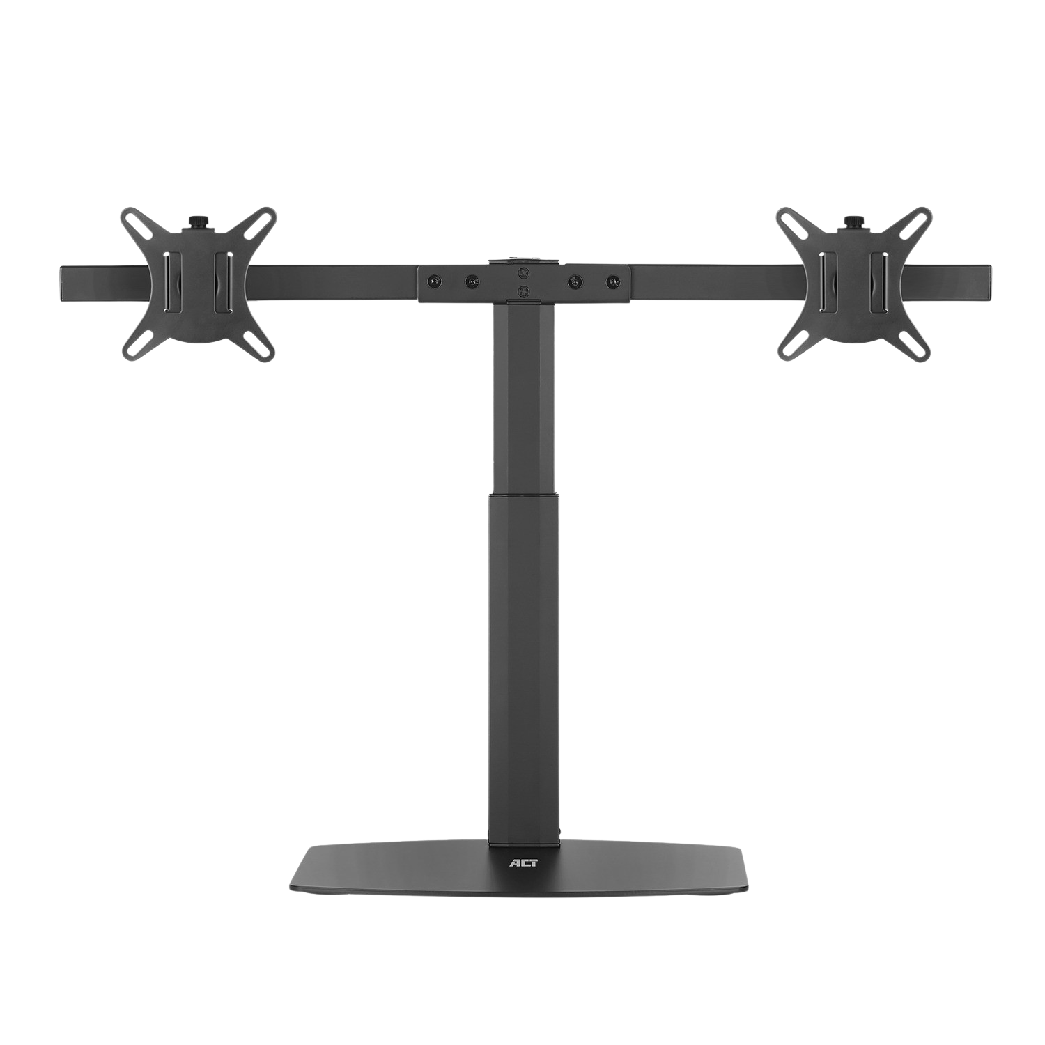 Act Ac8332 Monitorarm Voet Gas Cross 2 Schermen