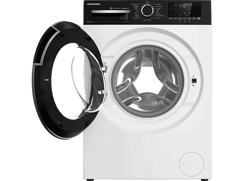 GRUNDIG GPWM 102643 B Enerji Sınıfı 10kg 1200 Devir Çamaşır Makinesi Beyaz_1