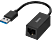 HAMA FIC hálózati gigabit ethernet adapter, USB 3.0, fekete (200325)