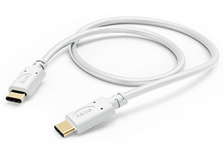 HAMA FIC E3 adatkábel USB 2.0 Type-C-Type-C  (480MBPS), 1,5 méter, fehér (201592)