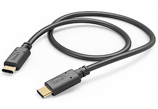HAMA FIC E3 adatkábel USB 2.0  Type-C-Type-C  (480MBPS), 1 méter, fekete (201589)