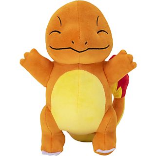 JAZWARES Pokémon - Glumanda (20 cm) - Plüschfigur (Orange/Gelb/Rot)