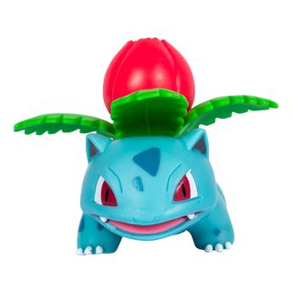 JAZWARES Figurine Pokémon Epic Battle - Herbizarre - Figurine de collection (Bleu/Vert/Rouge)