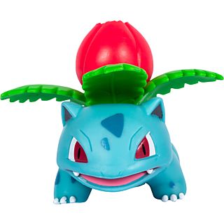 JAZWARES Pokémon Epic Battle Figure - Bisaknosp - Sammelfigur (Blau/Grün/Rot)