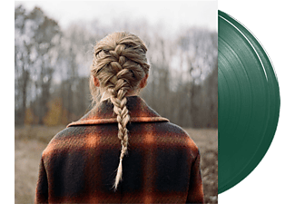 Taylor Swift - Evermore (Green Vinyl) (Vinyl LP (nagylemez))