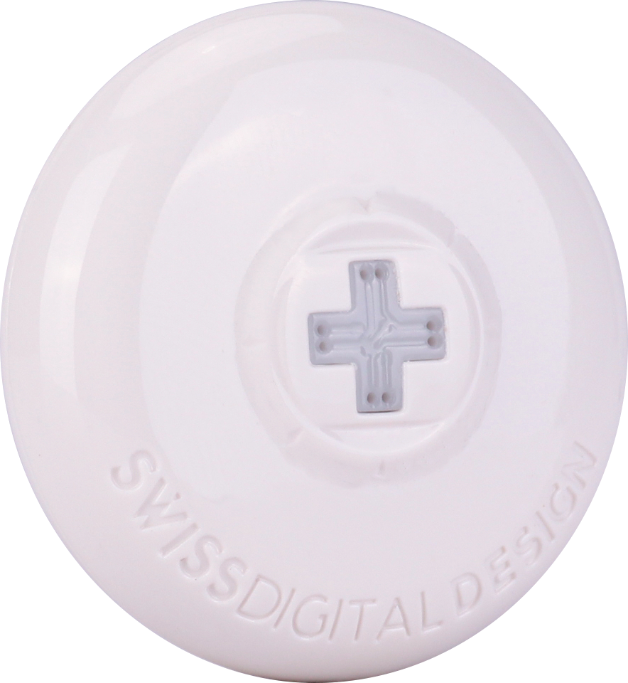 SWISS DIGITAL Traqueur d'objets Design SDD Glacier White (SDBT-011)