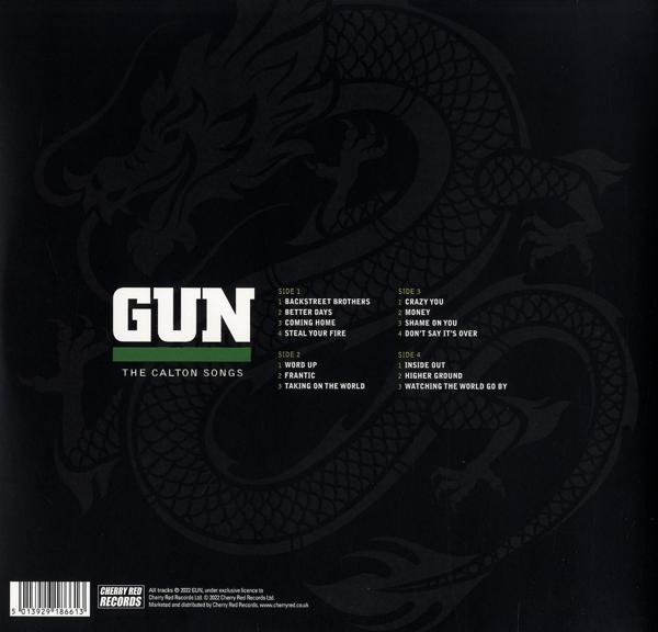 Gun - The Calton Songs (Gatefold Red 2LP)  - (Vinyl)