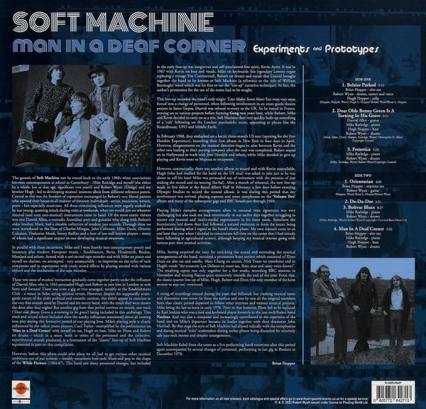Soft Machine - Man In A Deaf Corner (Clear Blue Vinyl)  - (Vinyl)