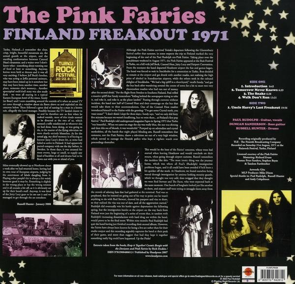 Pink - Fairies Pink - Vinyl) Freakout (Vinyl) 1971 (Clear Finland