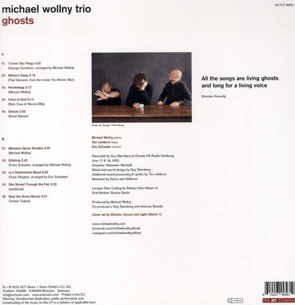 Michael Wollny Trio - Ghosts (180g Black Vinyl)  - (LP + Download)